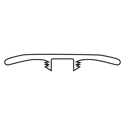 Tarkett ProGen Villa Slate Spire Vinyl T-Molding 94"