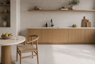 Terrazzo Bianca 12"x24" Matte Porcelain Tile