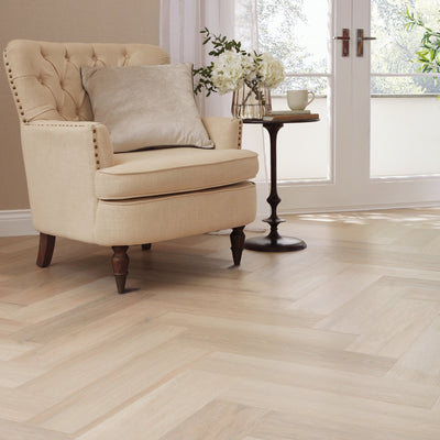 Karndean Korlok Texas White Ash 6"x24" Luxury Vinyl Flooring