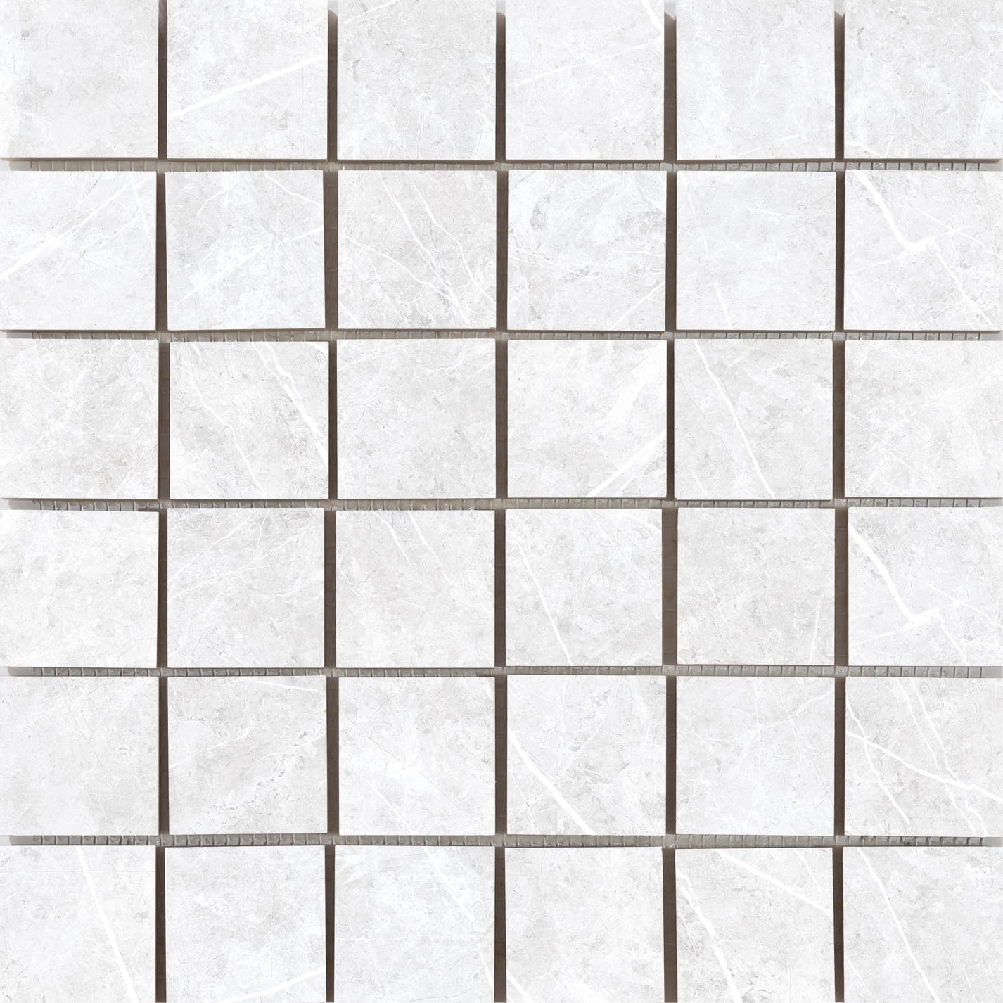 Theater White Mosaic 2x2 Matte Finish Porcelain Tile – Capital Tiles CA