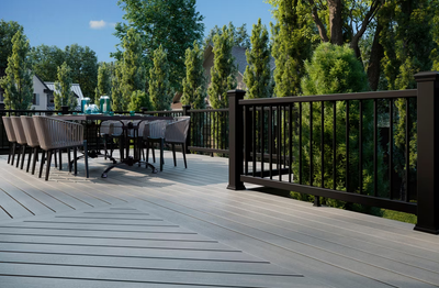 Trex Enhance Tide Pool 1"x6"x20 ft. Groove Edge Decking Board
