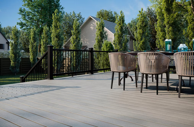 Trex Enhance Tide Pool 1"x6"x12 ft. Groove Edge Decking Board