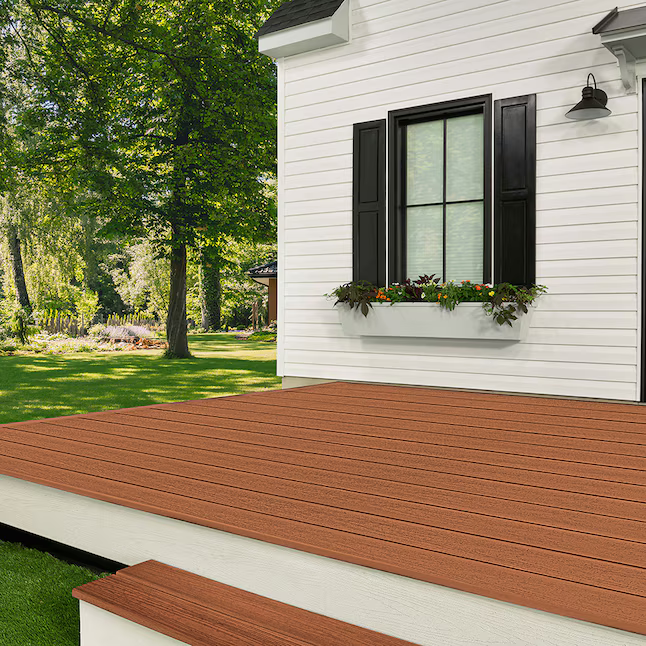Trex Tiki Torch 1"x6"x20 ft. Square Edge Decking Board