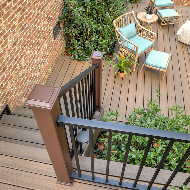 Trex Toasted Sand 1"x6"x12 ft. Groove Edge Decking Board