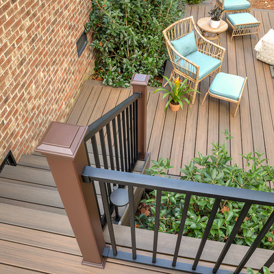 Trex Toasted Sand 1"x6"x12 ft. Groove Edge Decking Board