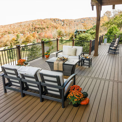 Trex Toasted Sand 1"x6"x20 ft. Groove Edge Decking Board