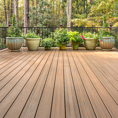 Trex Toasted Sand 1"x6"x16 ft. Groove Edge Decking Board