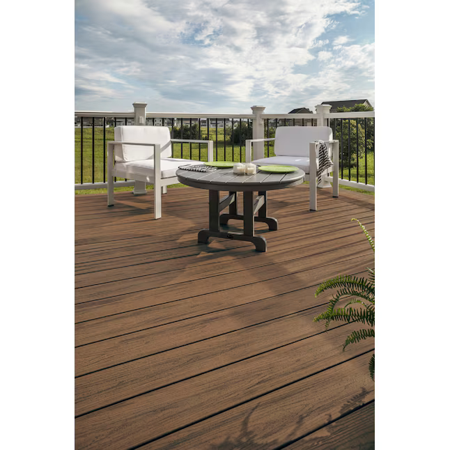 Trex Toasted Sand 1"x6"x20 ft. Groove Edge Decking Board