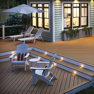 Trex Toasted Sand 1"x6"x20 ft. Square Edge Decking Board