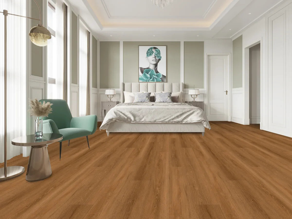 Floor Tek Urban Florentine 9"x60"x12mm Laminate Flooring