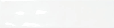 Wavy 2 White 3x12 Glossy Ceramic Subway Tile for Backsplash/Wall