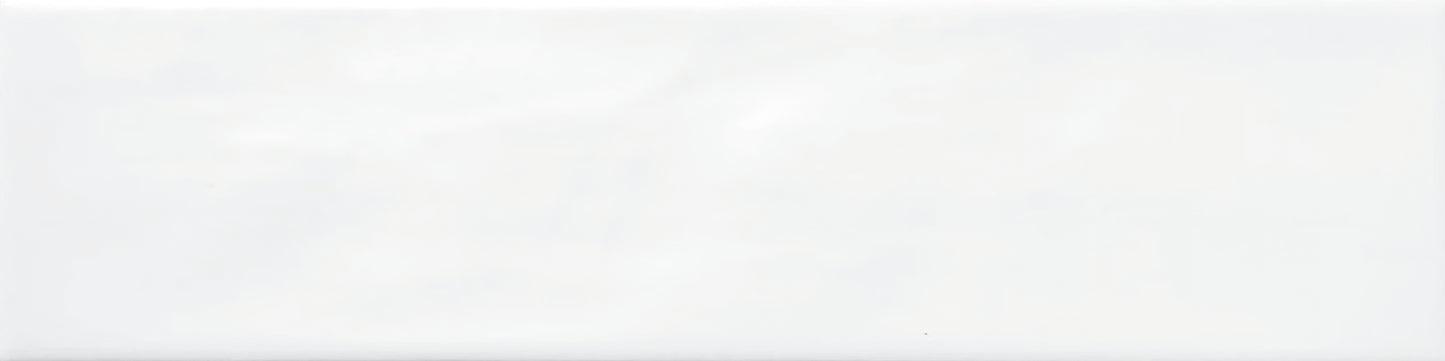 Wavy 2 White 3x12 Matte Ceramic Subway Tile for Backsplash/Wall