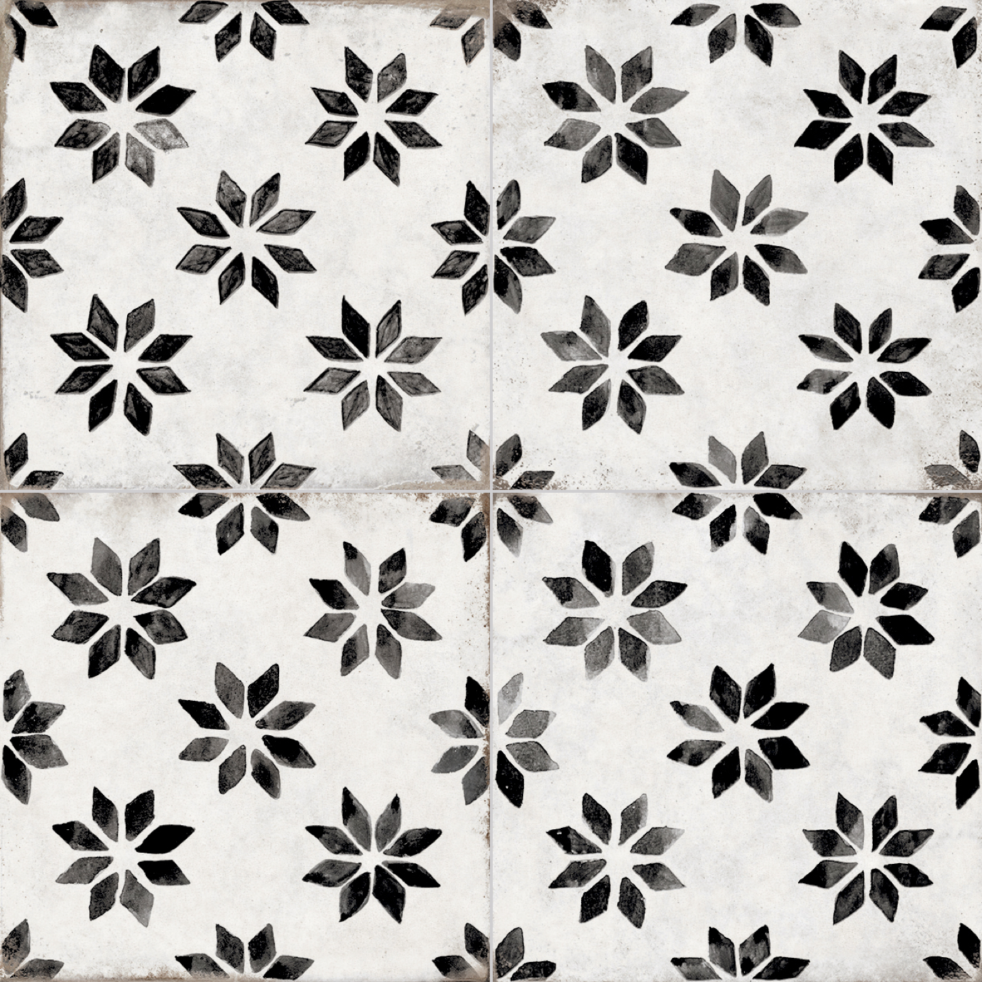 Albori 8x8 Matte Finish Porcelain Patterned Tile