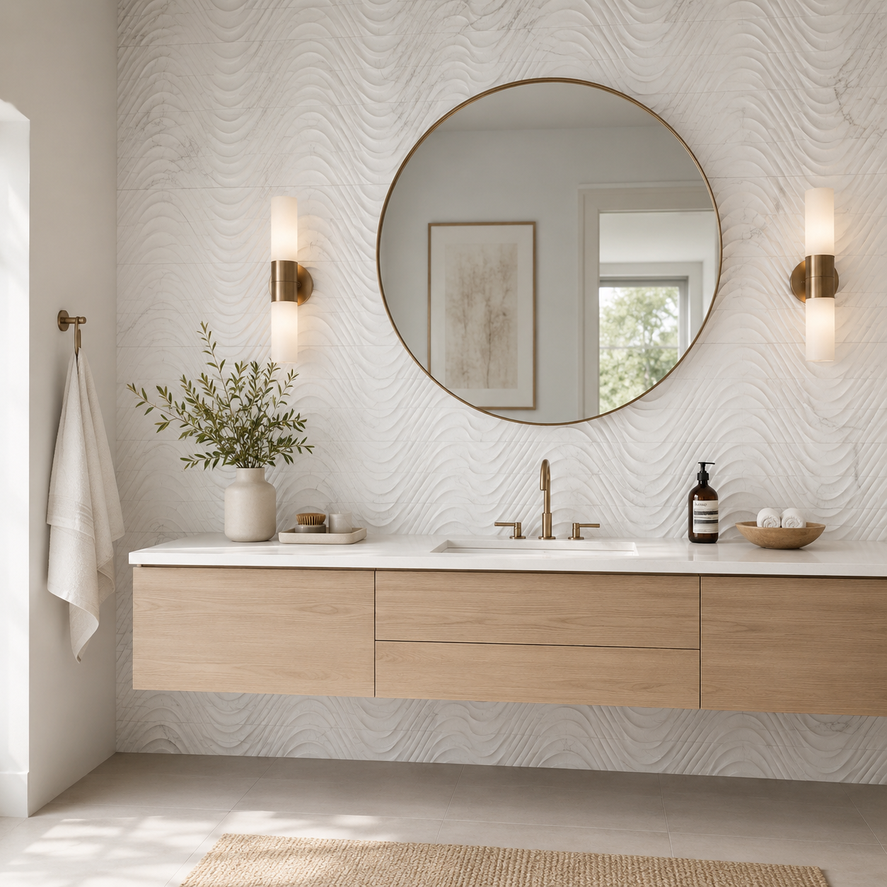 Whistler Skis 12x32 Matte Decorative Ceramic Wall Tile