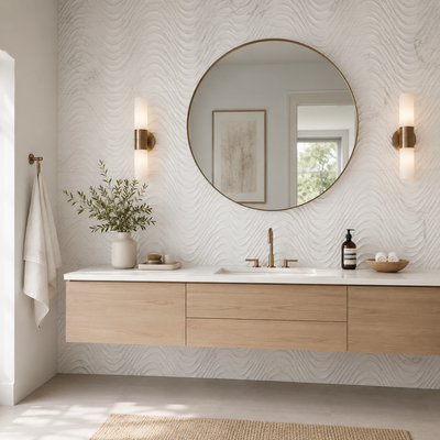 Whistler Skis 12x32 Matte Decorative Ceramic Wall Tile