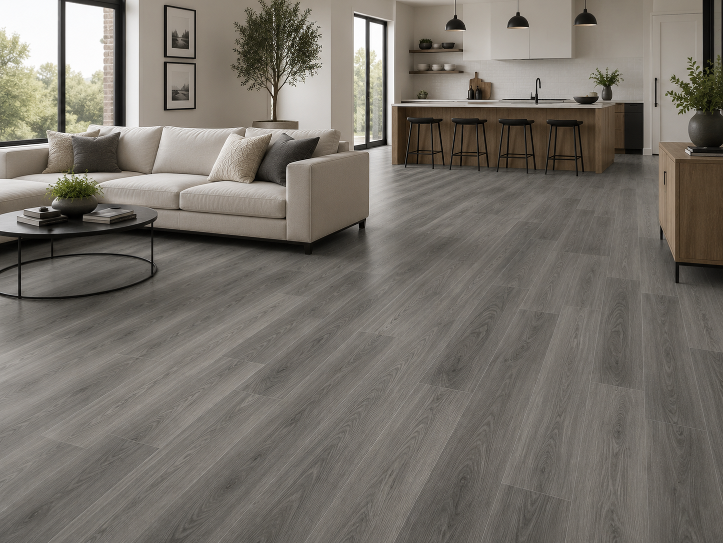 Toucan SPC5 Wild Truffle 9"x60"x6mm Luxury Vinyl Flooring