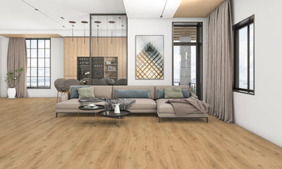 Taiga Artfloor River Wheat Oak 8"x48"x8mm Laminate Flooring